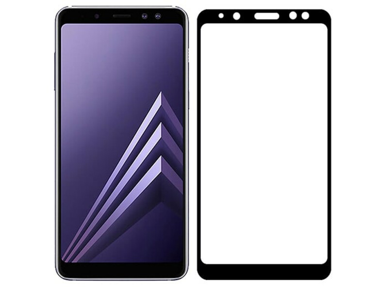 محافظ صفحه نمایش شیشه‌ ای سامسونگ Full Glass Screen Protector Samsung Galaxy A8 Plus 2018