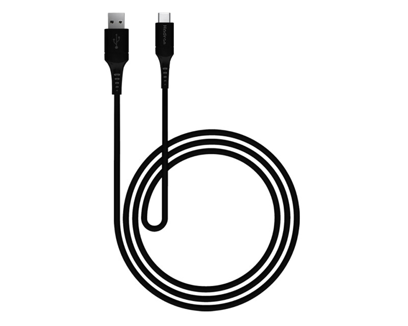 کابل شارژ سریع و انتقال داده تایپ سی هادرون Hadron HTC-A-C01 USB Type A/USB Type C