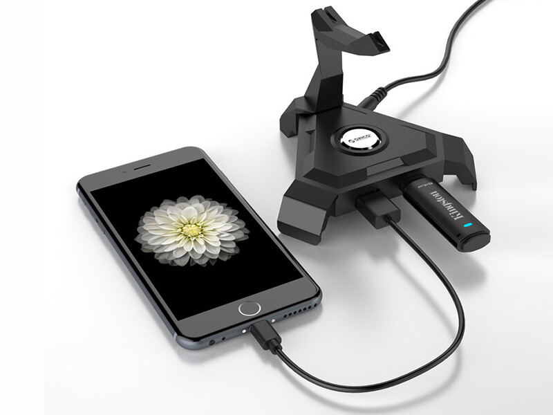 هاب یو اس بی 4 پورت قابل حمل اوریکو ORICO-LH4-U2 4 Port USB2.0 Cable Management HUB