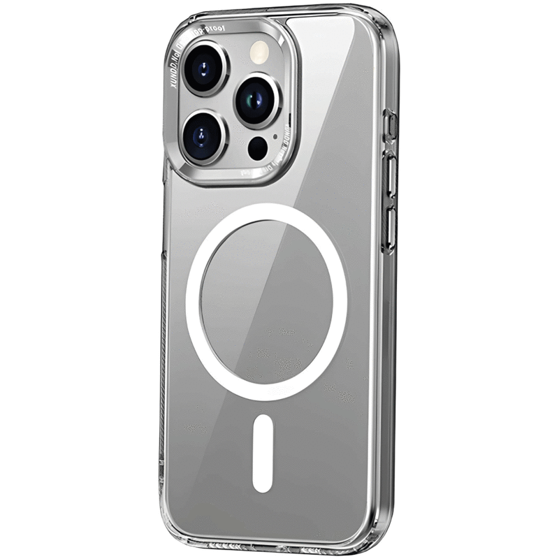 قاب مگ سیف شفاف آیفون 15 پرومکس یاندو Wisely