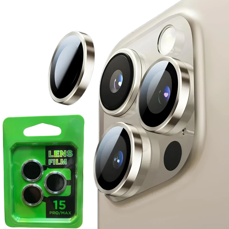 محافظ لنز دوربین رینگی آیفون 15 پرو و آیفون 15 پرومکس