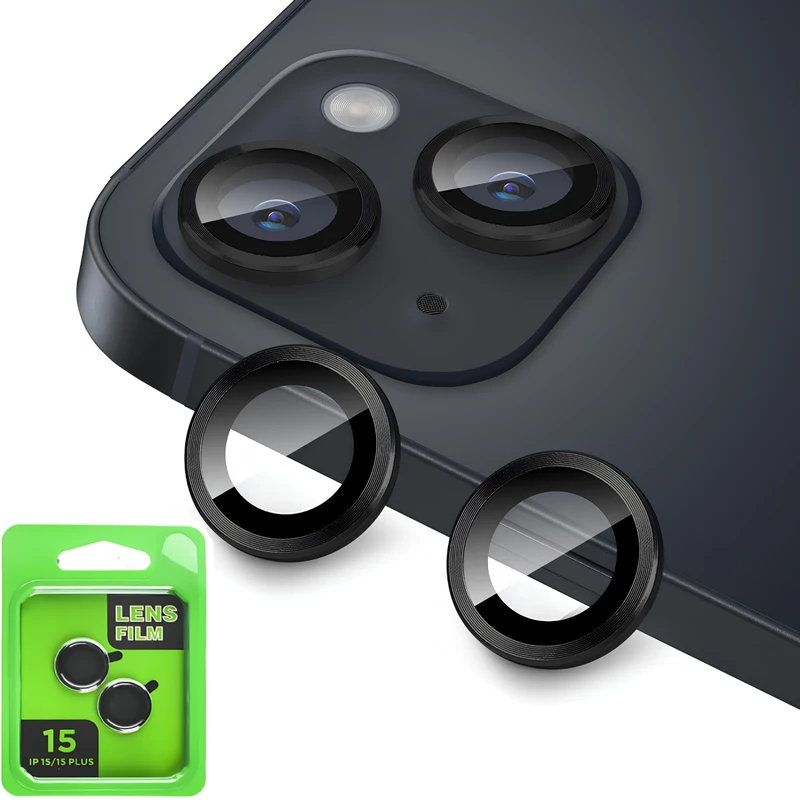محافظ لنز دوربین آیفون 15 و 15 پلاس