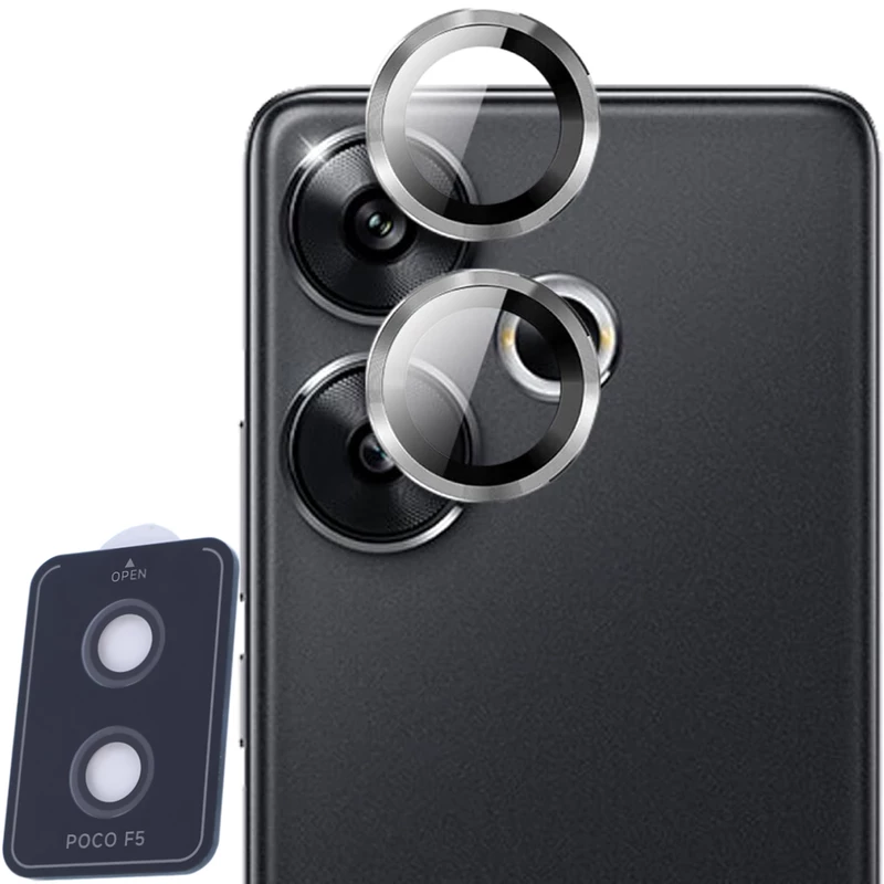 محافظ رینگی لنز دوربین شیائومی پوکو F5 و Redmi Note 12 Turbo