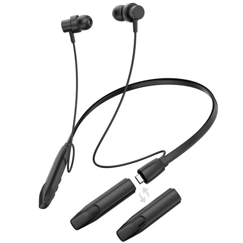 هندزفری گردنی بلوتوثی 5.4 با باتری یدک گرین لاین Sevilla GNSVNBNDBK