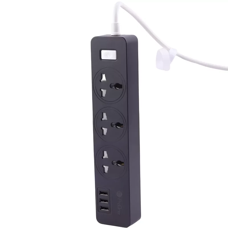 چند راهی برق ارت دار سه سوکت و سه یو اس بی پرووان PPS615U