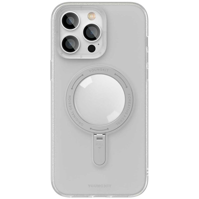 قاب مگ سیف حلقه انگشتی شفاف آیفون 13 و آیفون 14 یانگ‌کیت TXM001