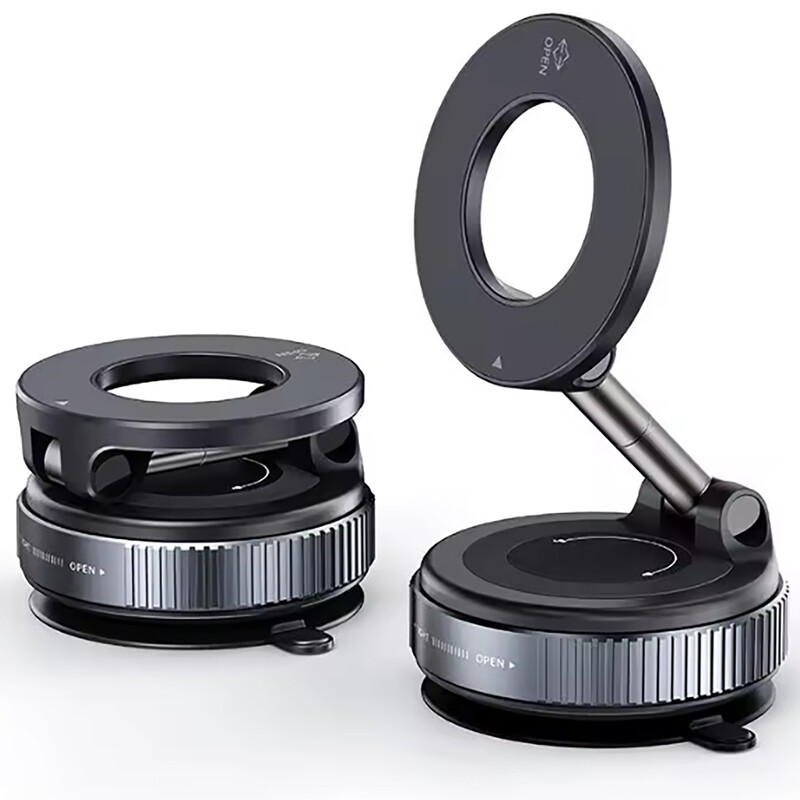 هولدر موبایل مکشی مگنتی داخل خودرو فلزی تاشو X68 با قابلیت چرخش 360 درجه