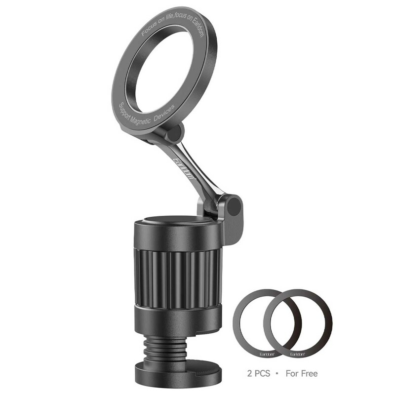 هولدر موبایل مگنتی رومیزی تاشو ارلدام Earldom ET-EH290 با قابلیت اتصال به میز و تخت ارلدام