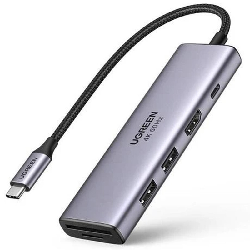 هاب تایپ سی 5 پورت یوگرین Ugreen CM511 15597