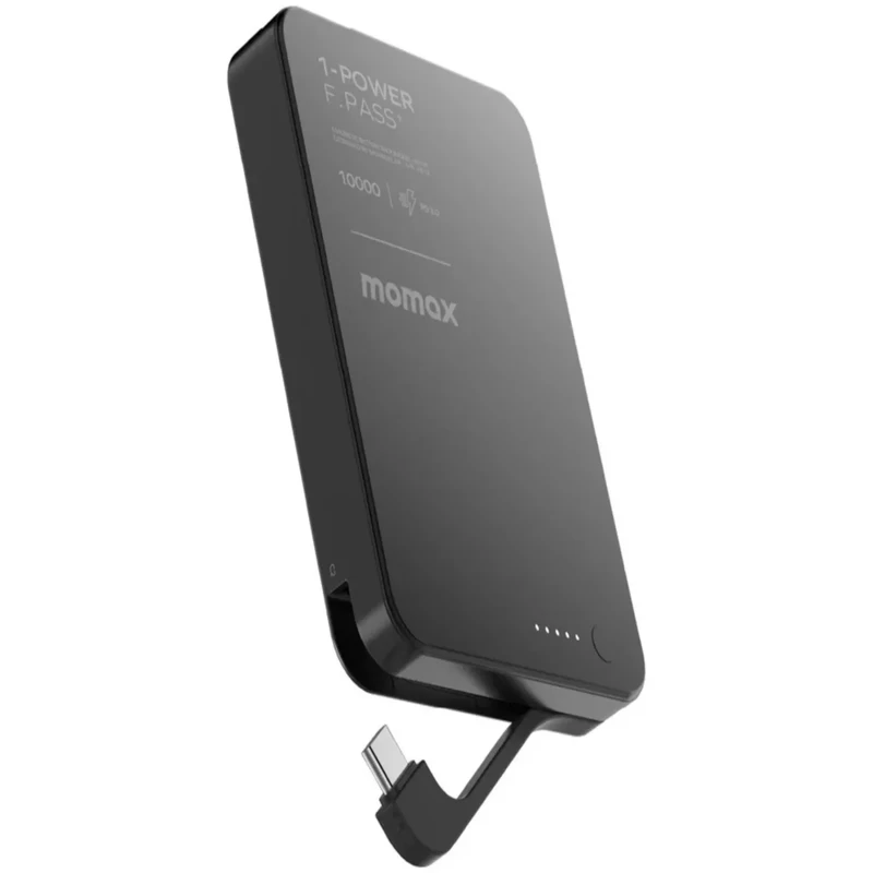 پاور بانک 10000 تایپ‌سی 30 وات مومکس Momax IP158 با قابلیت اتصال مگنتی به گوشی