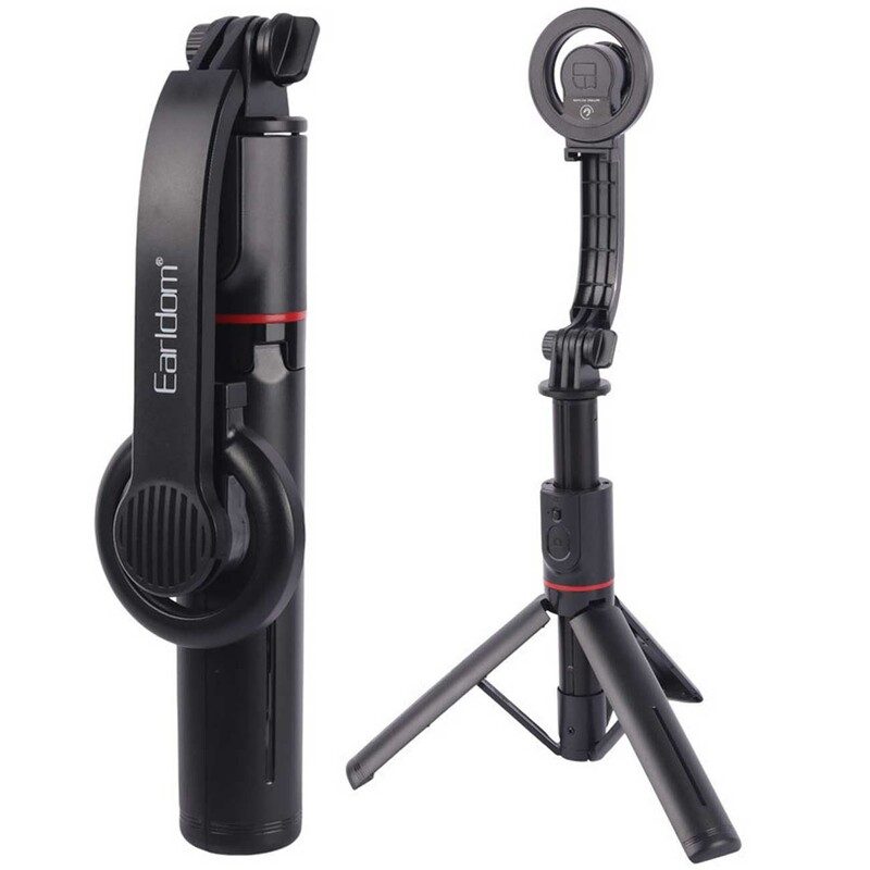 مونوپاد سه پایه دار بلوتوثی ارلدام با چرخش 360 درجه ET-ZP31