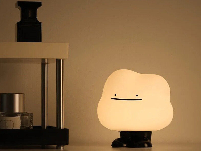 چراغ خواب کارتونی  طرح ابر night light silicone cloud USB rechargeable table lamp HL-24