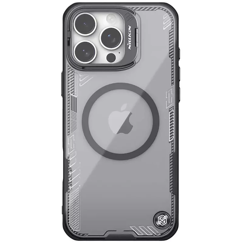 قاب شفاف مگنتی گوشی آیفون 16 پرو مکس نیلکین Iceblade Prop Frame version Magnetic