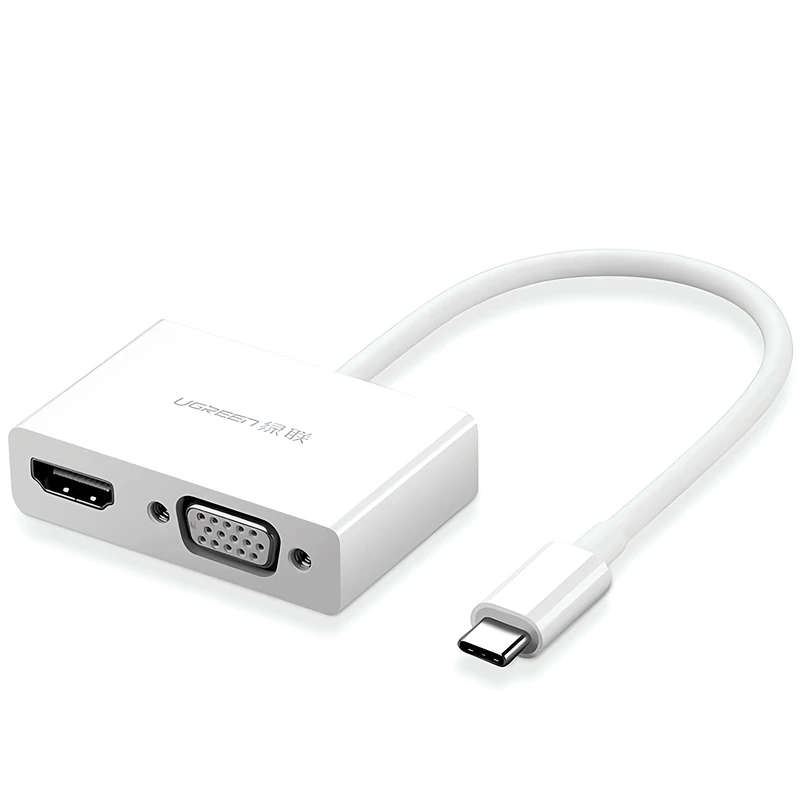 مبدل تایپ‌‌سی به HDMI و وی‌جی‌ای یوگرین MM123 30843
