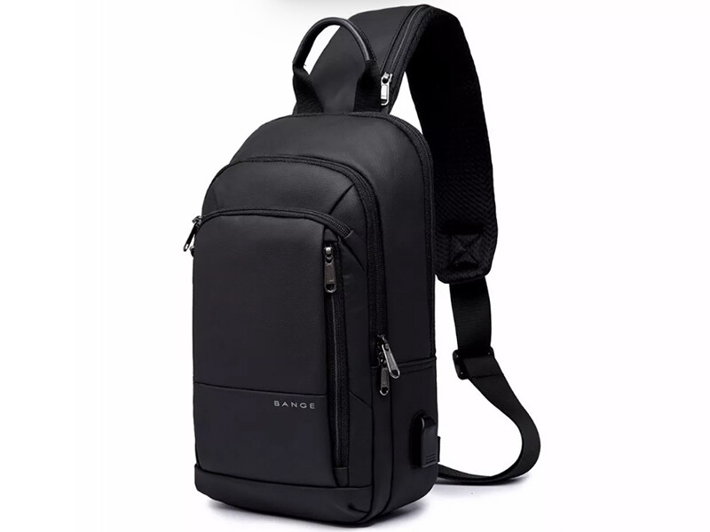 کیف کراس بادی مردانه بنج اصل BANGE BG-1911 با پورت USB