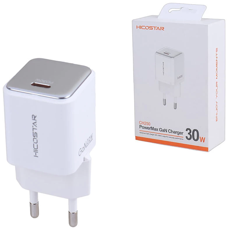 شارژر دیواری 30 وات هایکو استار Hicostar مدل CH250 درگاه تایپ سی