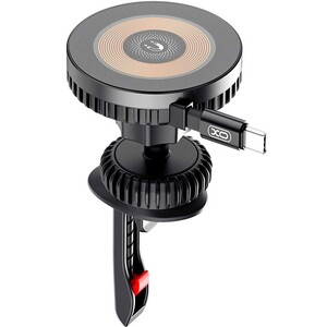 هولدر مگنتی و شارژر وایرلس 15 وات با کابل تایپ سی ایکس او CX024