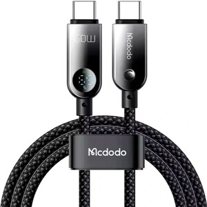 کابل فست شارژ تایپ سی به تایپ سی 60 وات 1.2 متری مک دودو  CA-478