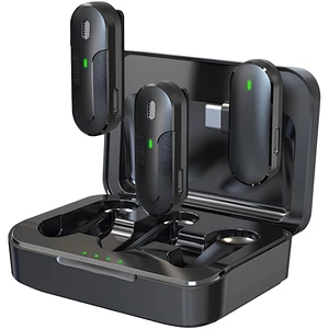 میکروفون بی سیم یقه ای تایپ سی کوتسی 74009