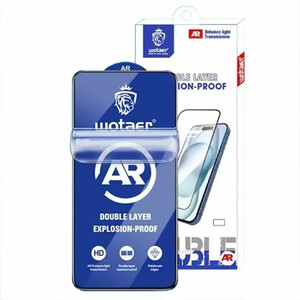 گلس  آیفون 12 دولایه ژله ای Wotaer AR