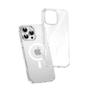 قاب مگنتی شفاف گوشی آیفون 16 پرو گرین GNMCRYC16PCL