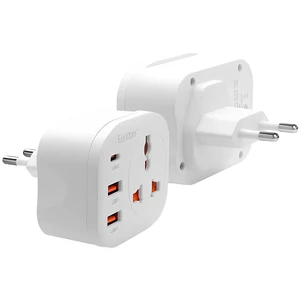 چند راهی برق یک سوکت، دو یو اس بی و یک تایپ سی ارلدام ES-SC16