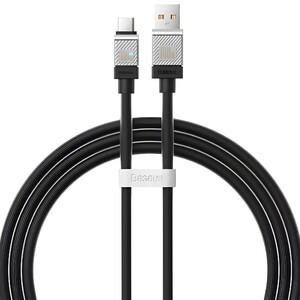 کابل سوپر فست شارژ یو اس بی به تایپ سی 100 وات یک متری بیسوس CAKW000602 CB000046