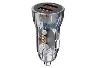 شارژر فندکی فست شارژ ماشین 3.1 آمپر ارلدام CC18