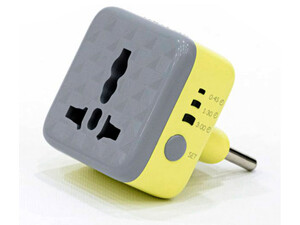 محافظ برق و تبدیل هوشمند تایمر‌دار هادرون Hadron Electric protector and smart switch with timer P103