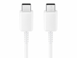 کابل سوپر فست شارژ اصلی دو سر تایپ سی 20 سانتی‌متری سامسونگ SAMSUNG 5A USB-C to USB-C Cable EP-DA705BBEGUS