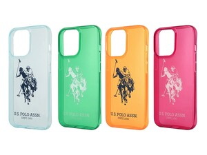 قاب محافظ رنگی شفاف آیفون 13 پرو طرح پولو CG Mobile iphone 13 Pro Hard Case Polo