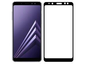 محافظ صفحه نمایش شیشه‌ ای سامسونگ Full Glass Screen Protector Samsung Galaxy A8 Plus 2018