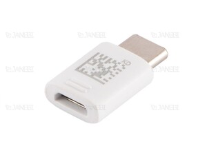 تبدیل میکرو یو اس بی به تایپ سی  سامسونگ Samsung Type C To Micro USB Adapter