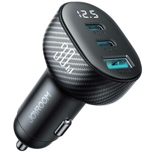 شارژر فندکی فست شارژ ماشین تایپ سی و یو اس بی 30 وات جویروم JR-CCD04