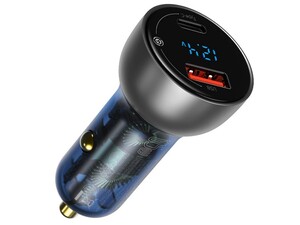 شارژر فندکی فست شارژ ماشین تایپ سی بیسوس CCKX-C0A