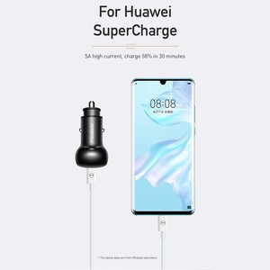 شارژر فندکی سریع دو پورت مک دودو Mcdodo 30W Car Charger CC-681