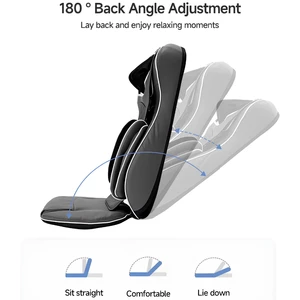 کیفیت ماساژور پشتی صندلی کمر، گردن، شانه، دوش، باسن چندمنظوره قابل حمل شیائومی صندلی ماساژ خودرو
