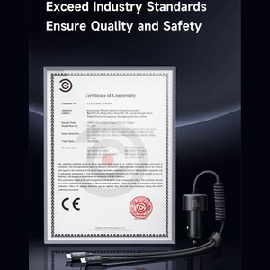 شارژر فست شارژ  چهار پورت تایپ سی، لایتنینگ و یو اس بی داخل خودرو مک دودو