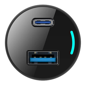 بهترین شارژر فندکی فست شارژ ماشین تایپ سی و یو اس بی 65 وات پاورولوژی