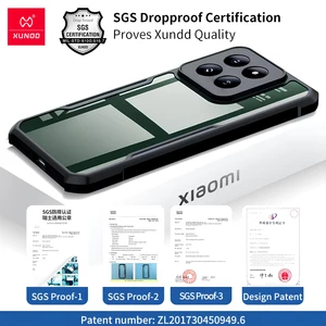 کاور و گارد کریستالی شفاف ضدضربه شیائومی می 14 تی پرو یاندو