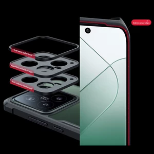 کاور و گارد کریستالی شفاف ضدضربه شیائومی می 14 تی پرو یاندو