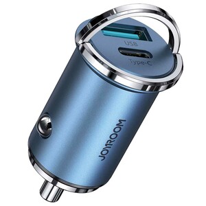 قیمت شارژر فندکی فست شارژ ماشین تایپ سی 45 وات جویروم