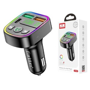 شارژر فندکی فست شارژ ماشین 3.1 آمپر و اف‌ام‌پلیر ارلدام