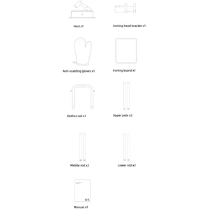 اتو بخار لباس همراه ایستاده با میز اتو شیائومی میجیا