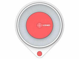 شارژر بی‌سیم 10 وات و چراغ‌خواب الدنیو LDNIO wireless charger with LED Lamp AW001