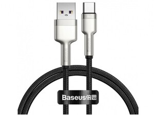 کابل تایپ سی شارژر سریع 66 وات بیسوس Baseus Cafule Series Metal Data Cable USB to Type-C 1m CAKF000101
