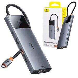 هاب تایپ سی 10 پورت بیسوس BS-OH084 B00061800813-00