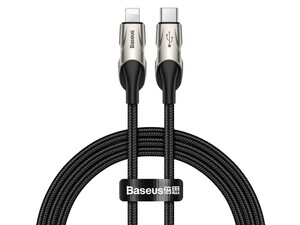 کابل شارژ سریع تایپ سی به لایتنینگ بیسوس Baseus Fish Eye Type-C to Lightning Cable 1M