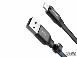 کابل شارژ و انتقال داده لایتنینگ بیسوس Baseus Nimble Lightning Portable Cable 23cm CALMBJ-B01