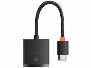 قیمت کابل اچ دی ام آی به وی جی آی بیسوس Baseus WKQX010001 Lite Series Adapter HDMI To VGA